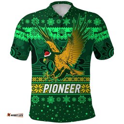 Custom Personalised Pioneer Football Club Polo Shirt Christmas Simple Style