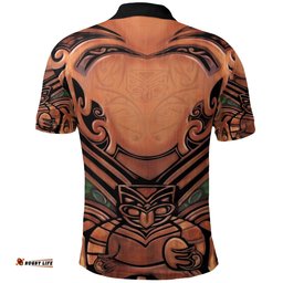 New Zealand Warriors Polo Shirt Whakairo
