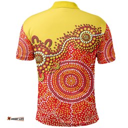 Gold Coast Polo Shirt Suns Aboriginal