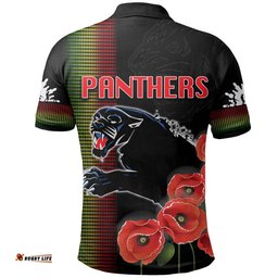 Panthers Anzac Day Polo Shirt