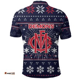 Demons Polo Shirt - Christmas Ugly Style -
