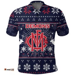 Demons Polo Shirt - Christmas Ugly Style -