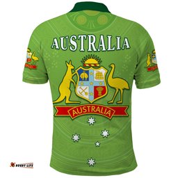 Cricket Australia Polo Shirt Proud Aussie Aboriginal