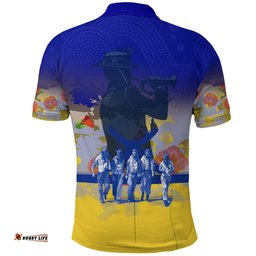 Parramatta Polo Shirt Eels Indigenous Anzac Day
