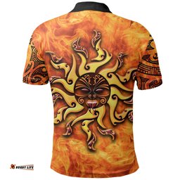 Maori Polo Shirt Tamanuitera The Sun
