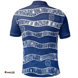 Cats Polo Shirt Aboriginal