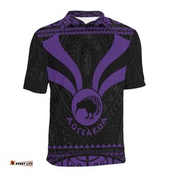 Maori Aotearoa Polo T Shirt