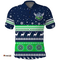 Raiders Polo Shirt Canberra Merry Christmas The Milk