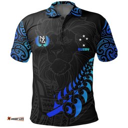 New Zealand Maori Rugby Lion Polo Shirt