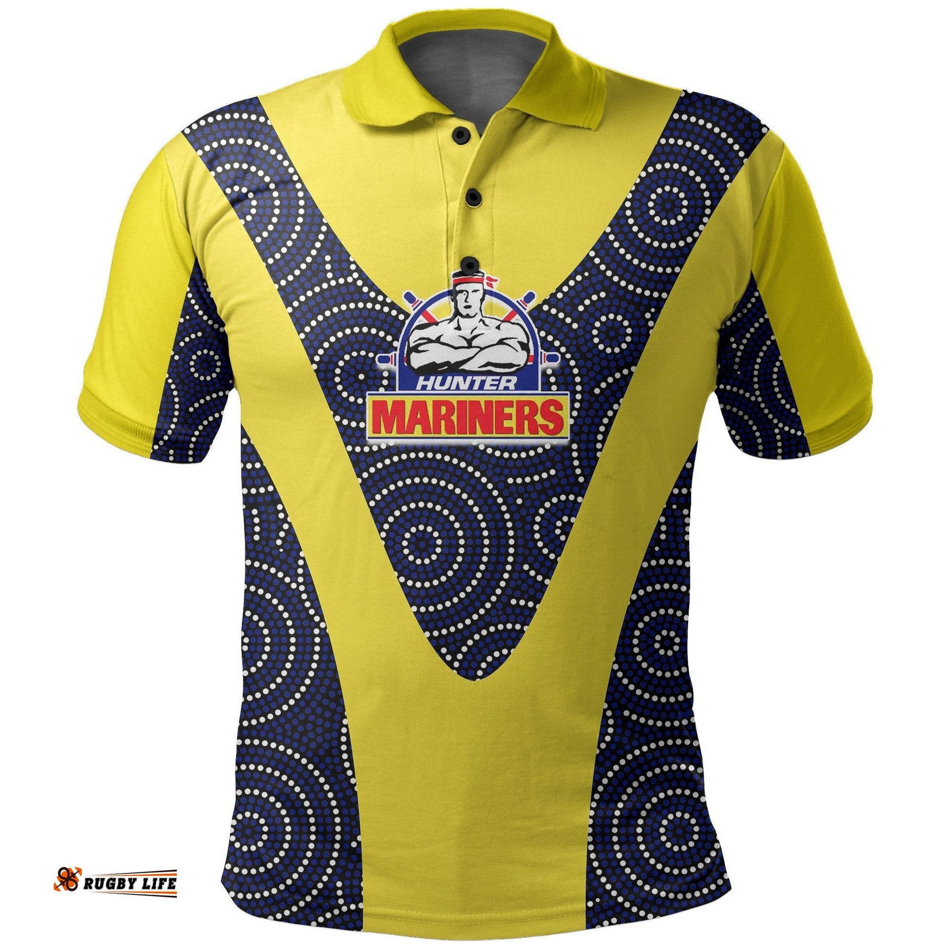 Hunter Mariners Rugby Polo Shirt
