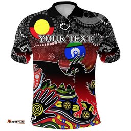 Custom Personalised Color St. George Dragons Polo Shirt Naidoc Week