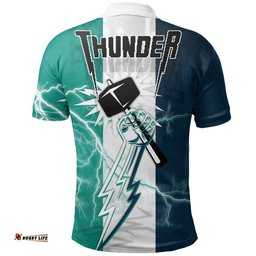Peel Polo Shirt Thunder