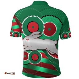 Rabbitohs Polo Shirt Indigenous Bravery
