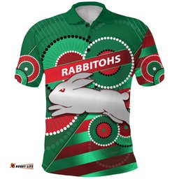 Rabbitohs Polo Shirt Indigenous Bravery