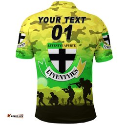 Custom Personalised Ltyentye Apurte ANZAC Polo Shirt Simple Style - Ltyentyies