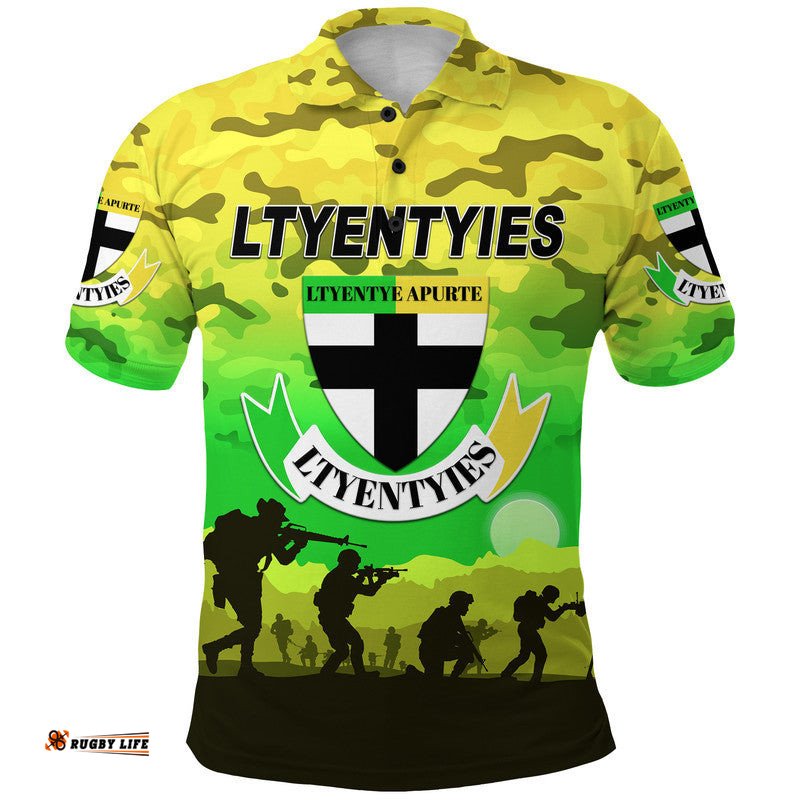 Custom Personalised Ltyentye Apurte ANZAC Polo Shirt Simple Style - Ltyentyies