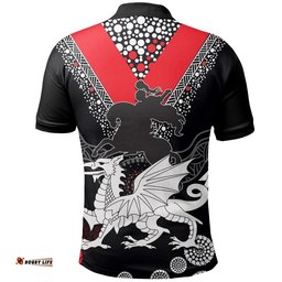 St. George Illawarra Dragons Polo Shirt Aboriginal