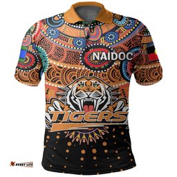 Naidoc Wests Tigers Polo Shirt Indigenous