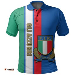 Italian Rugby Polo Shirt