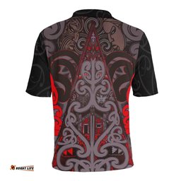 New Zealand Maori Rugby Polo T Shirt