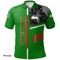 South Sydney Rabbitohs Polo Shirt Personalized Rugby For Fan - NRL
