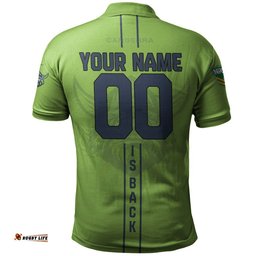 Canberra Raiders Polo Shirt Personalized Rugby For Fan - NRL