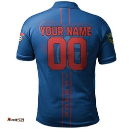 Newcastle Knights Polo Shirt Personalized Rugby For Fan - NRL