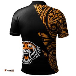 Wests Tigers Polo Shirt Maori Original- NRL