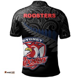 Sydney Roosters Polo Shirt Rugby Maori - NRL