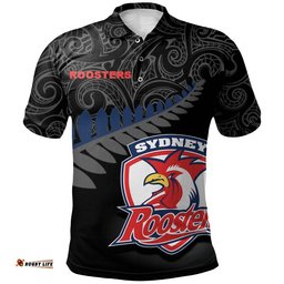 Sydney Roosters Polo Shirt Rugby Maori - NRL