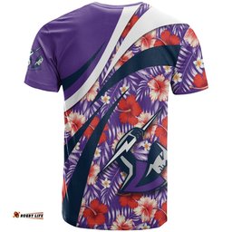 Melbourne Storm Polo Hibiscus Sport Style - NRL
