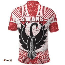 Sydney Polo Shirt Indigenous Swans