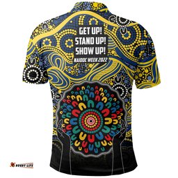 Eels Rugby Polo Shirt NAIDOC Week 2021 No.1