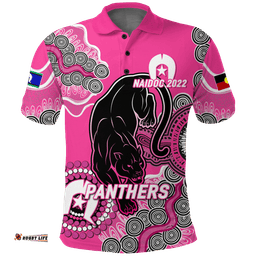 Panthers Rugby NAIDOC 2022 Aboriginal Polo Shirt -