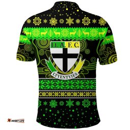 Ltyentye Apurte LTYENTYIES Football Club Polo Shirt Christmas Simple Style