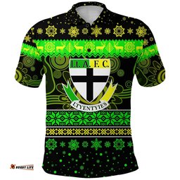 Ltyentye Apurte LTYENTYIES Football Club Polo Shirt Christmas Simple Style