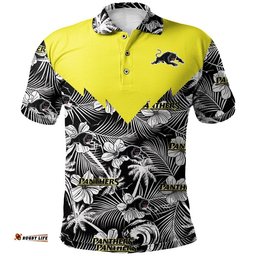 Penrith Panthers Polo Shirt Tropical Seamless - NRL
