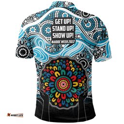Sharks Rugby Polo Shirt NAIDOC Week 2022