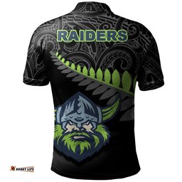 Canberra Raiders Polo Shirt Rugby Maori - NRL