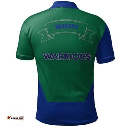 New Zealand Warriors Polo Shirt Flame Ball - NRL