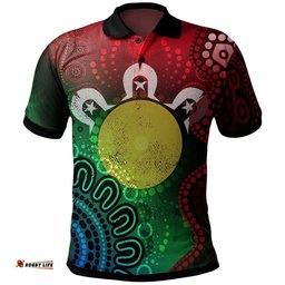 Naidoc Week Polo Shirt- Inspiration Of Indigenous Art