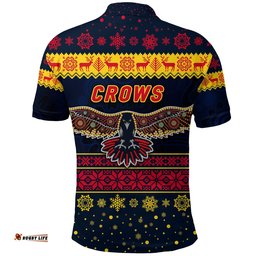Adelaide Crows Polo Shirt Christmas Simple Style