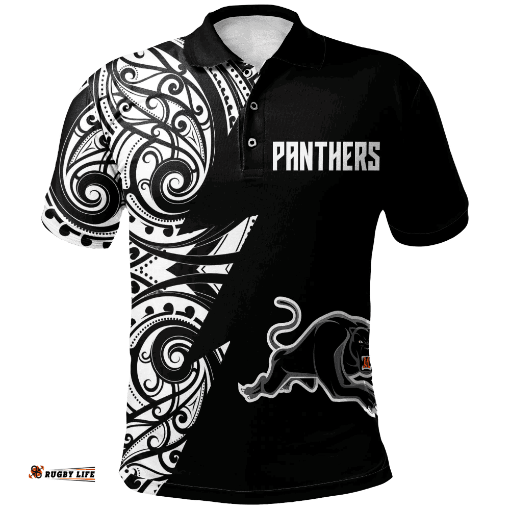 Penrith Panthers Polo Shirt Maori Original- NRL