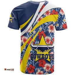 North Queensland Cowboys Polo Hibiscus Sport Style - NRL