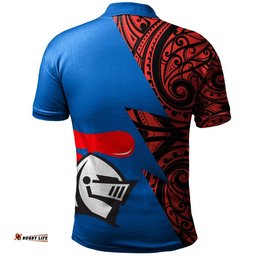 Newcastle Knights Polo Shirt Maori Original- NRL