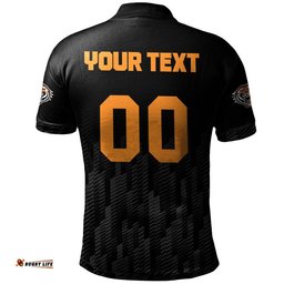 Wests Tigers Polo Shirt Logo Sport Ombre - NRL