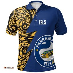 Parramatta Eels Polo Shirt Maori Original- NRL