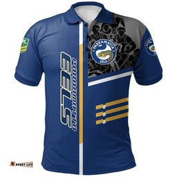 Parramatta Eels Polo Shirt Personalized Rugby For Fan - NRL