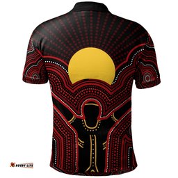 Aboriginal Personalised  Polo Shirt - The Sun Always Shines