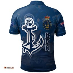 Navy Polo Shirt - Royal Navy Pride